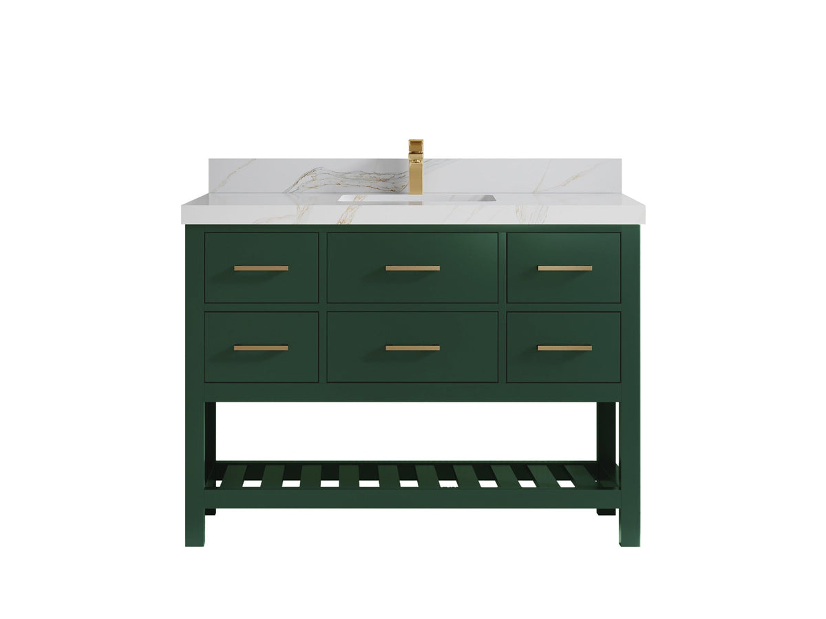 Parker 48 in. W x 22 in. D Single Sink Bathroom Vanity - Willow Bath and Vanity