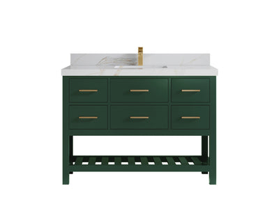 Parker 48 in. W x 22 in. D Single Sink Bathroom Vanity - Willow Bath and Vanity