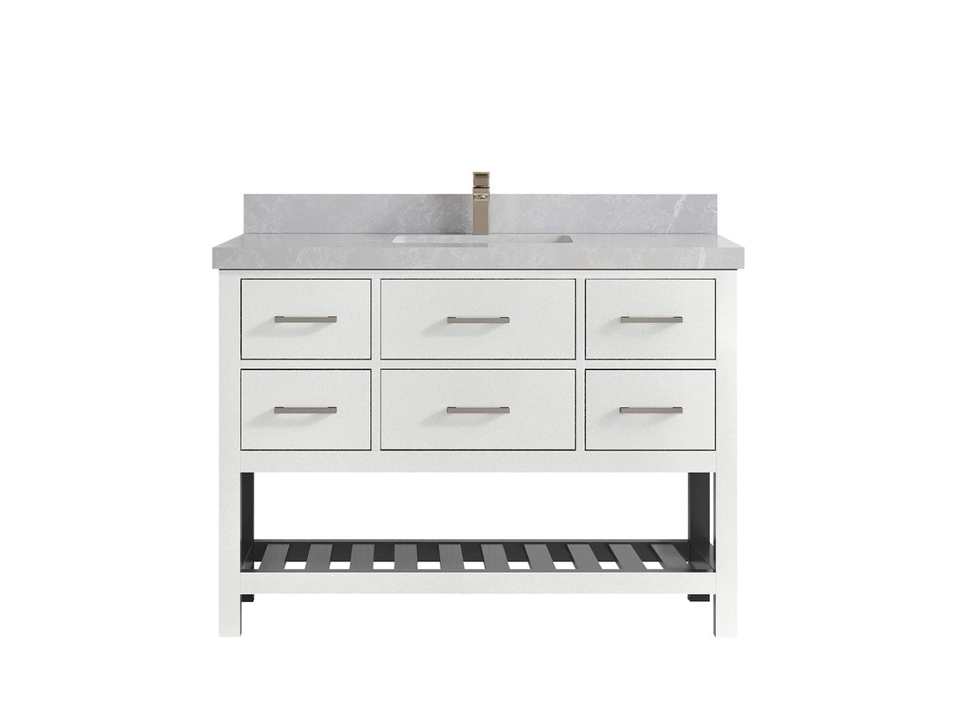 Parker 48 in. W x 22 in. D Single Sink Bathroom Vanity - Willow Bath and Vanity