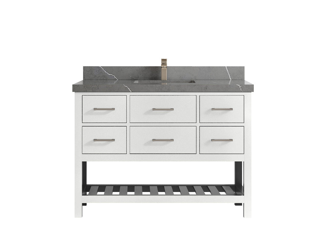 Parker 48 in. W x 22 in. D Single Sink Bathroom Vanity - Willow Bath and Vanity