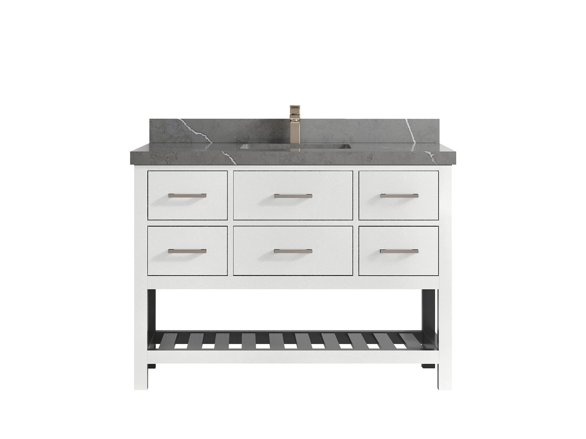 Parker 48 in. W x 22 in. D Single Sink Bathroom Vanity - Willow Bath and Vanity
