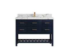 Parker 48 in. W x 22 in. D Single Sink Bathroom Vanity - photo 28