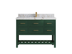 Parker 48 in. W x 22 in. D Single Sink Bathroom Vanity - photo 30