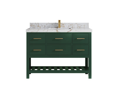 Parker 48 in. W x 22 in. D Single Sink Bathroom Vanity - Willow Bath and Vanity