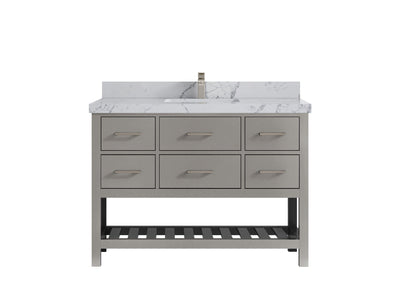 Parker 48 in. W x 22 in. D Single Sink Bathroom Vanity - Willow Bath and Vanity