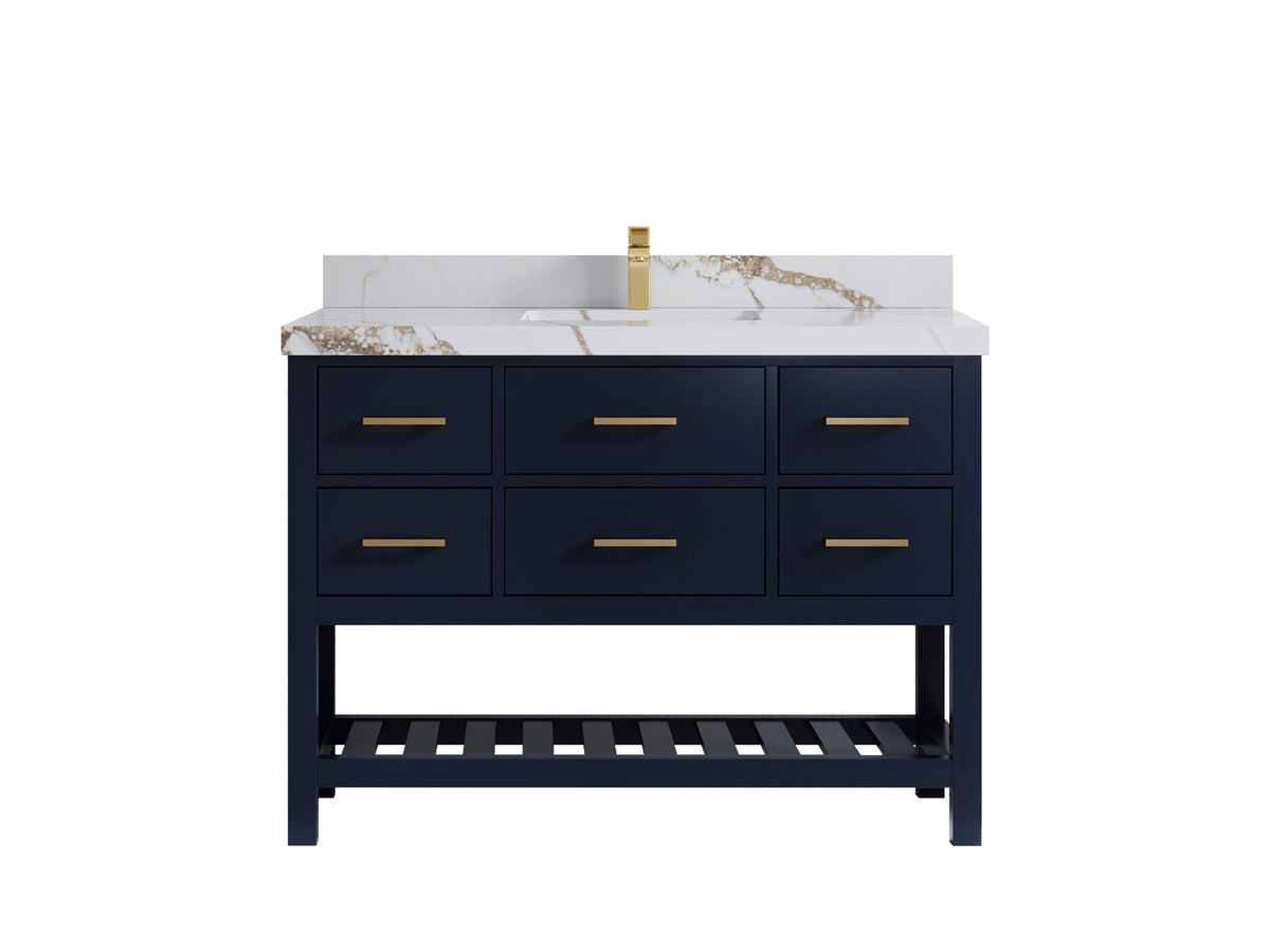 Parker 48 in. W x 22 in. D Single Sink Bathroom Vanity - Willow Bath and Vanity