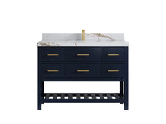Parker 48 in. W x 22 in. D Single Sink Bathroom Vanity - photo 14