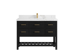Parker 48 in. W x 22 in. D Single Sink Bathroom Vanity - photo 18