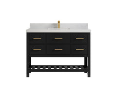Parker 48 in. W x 22 in. D Single Sink Bathroom Vanity - photo 1