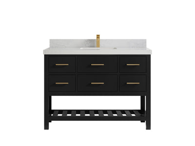 Parker 48 in. W x 22 in. D Single Sink Bathroom Vanity - Willow Bath and Vanity