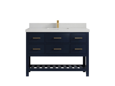 Parker 48 in. W x 22 in. D Single Sink Bathroom Vanity - Willow Bath and Vanity