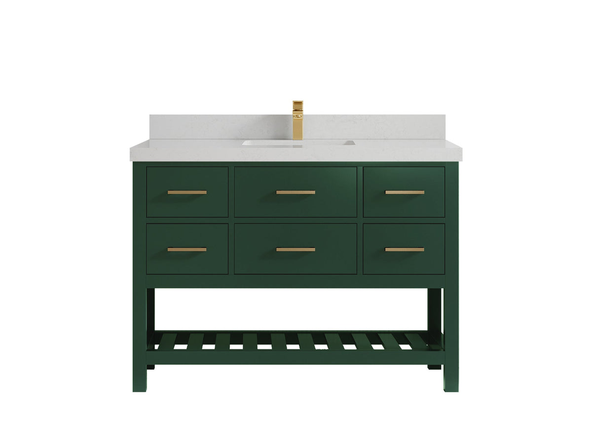 Parker 48 in. W x 22 in. D Single Sink Bathroom Vanity - Willow Bath and Vanity