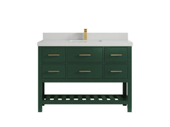 Parker 48 in. W x 22 in. D Single Sink Bathroom Vanity - photo 10