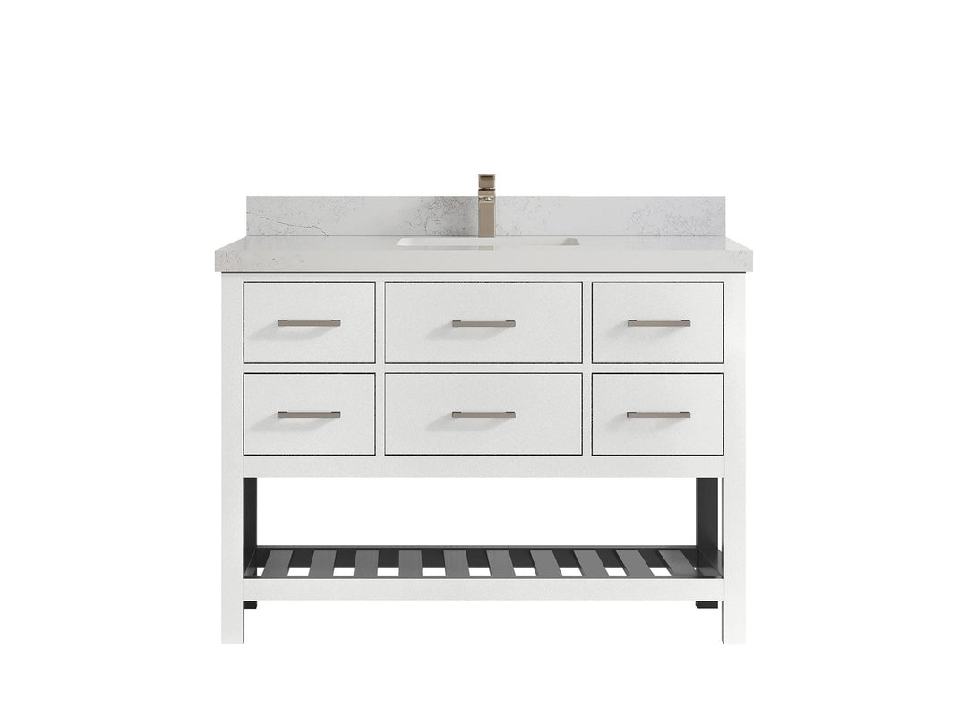 Parker 48 in. W x 22 in. D Single Sink Bathroom Vanity - Willow Bath and Vanity