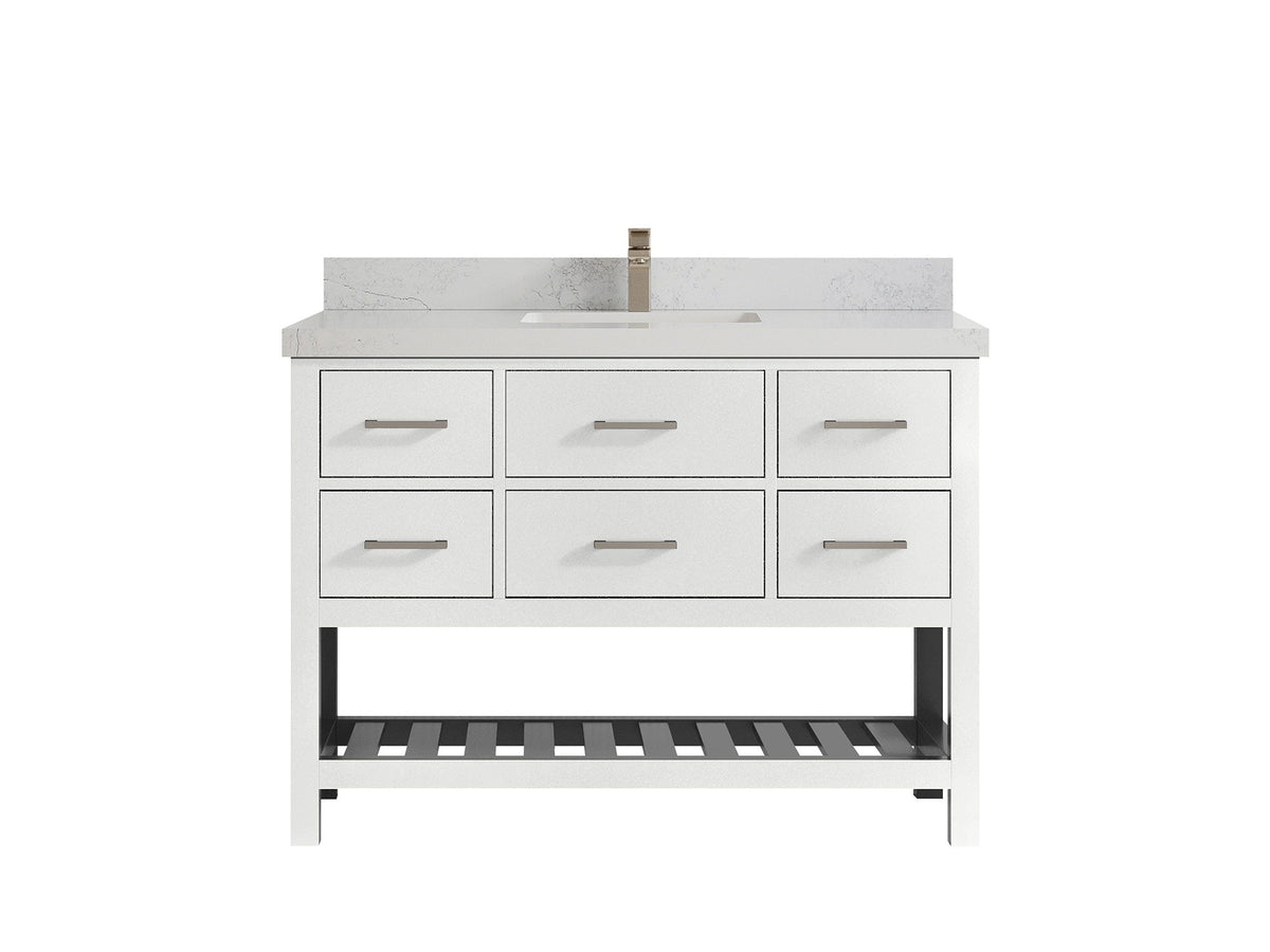 Parker 48 in. W x 22 in. D Single Sink Bathroom Vanity - Willow Bath and Vanity
