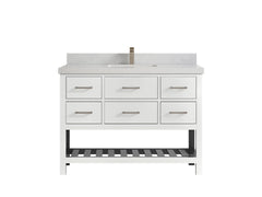 Parker 48 in. W x 22 in. D Single Sink Bathroom Vanity - photo 1