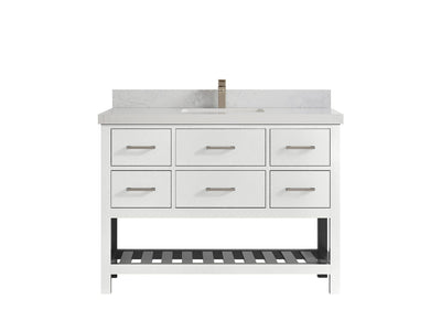Parker 48 in. W x 22 in. D Single Sink Bathroom Vanity - Willow Bath and Vanity