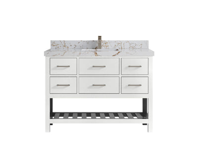 Parker 48 in. W x 22 in. D Single Sink Bathroom Vanity - Willow Bath and Vanity