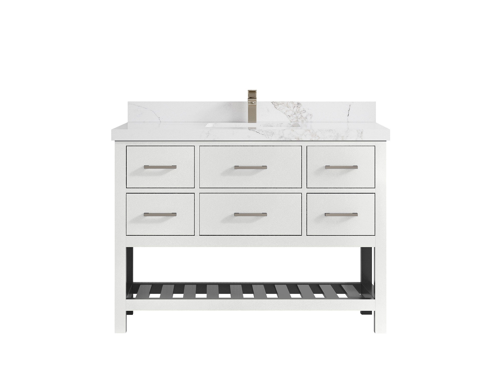 Parker 48 in. W x 22 in. D Single Sink Bathroom Vanity - Willow Bath and Vanity