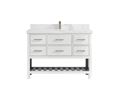 Parker 48 in. W x 22 in. D Single Sink Bathroom Vanity - Willow Bath and Vanity