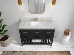 Parker 48 in. W x 22 in. D Single Sink Bathroom Vanity - photo 35