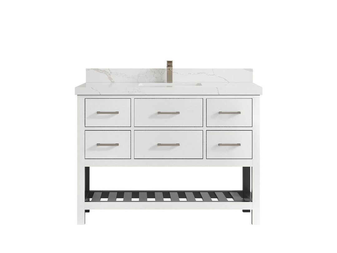 Parker 48 in. W x 22 in. D Single Sink Bathroom Vanity - Willow Bath and Vanity