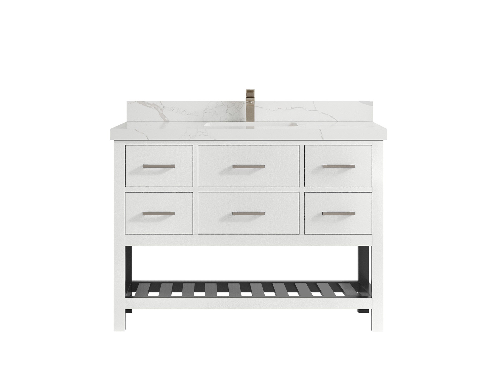 Parker 48 in. W x 22 in. D Single Sink Bathroom Vanity - Willow Bath and Vanity
