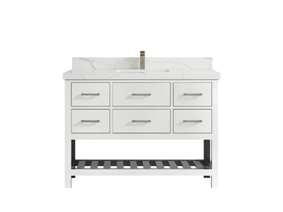 Parker 48 in. W x 22 in. D Single Sink Bathroom Vanity - Willow Bath and Vanity
