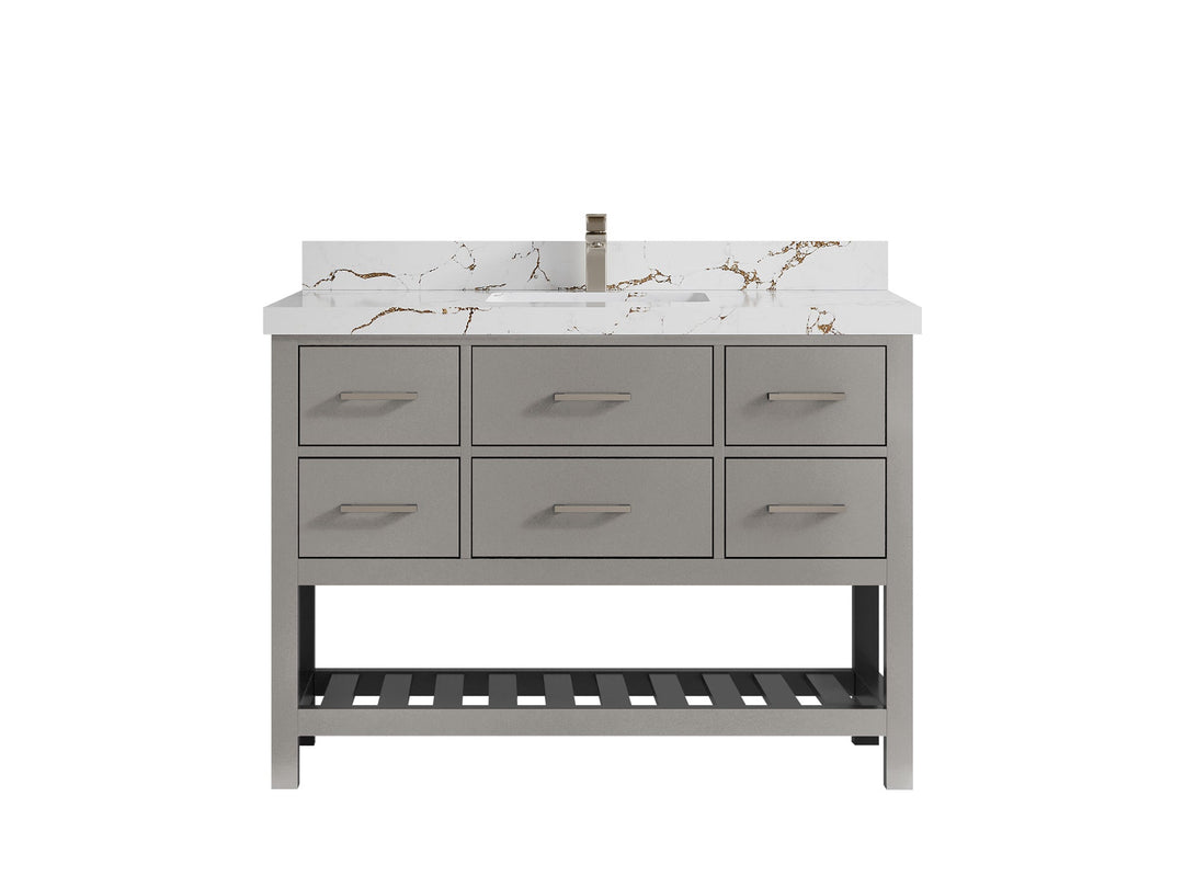 Parker 48 in. W x 22 in. D Single Sink Bathroom Vanity - Willow Bath and Vanity