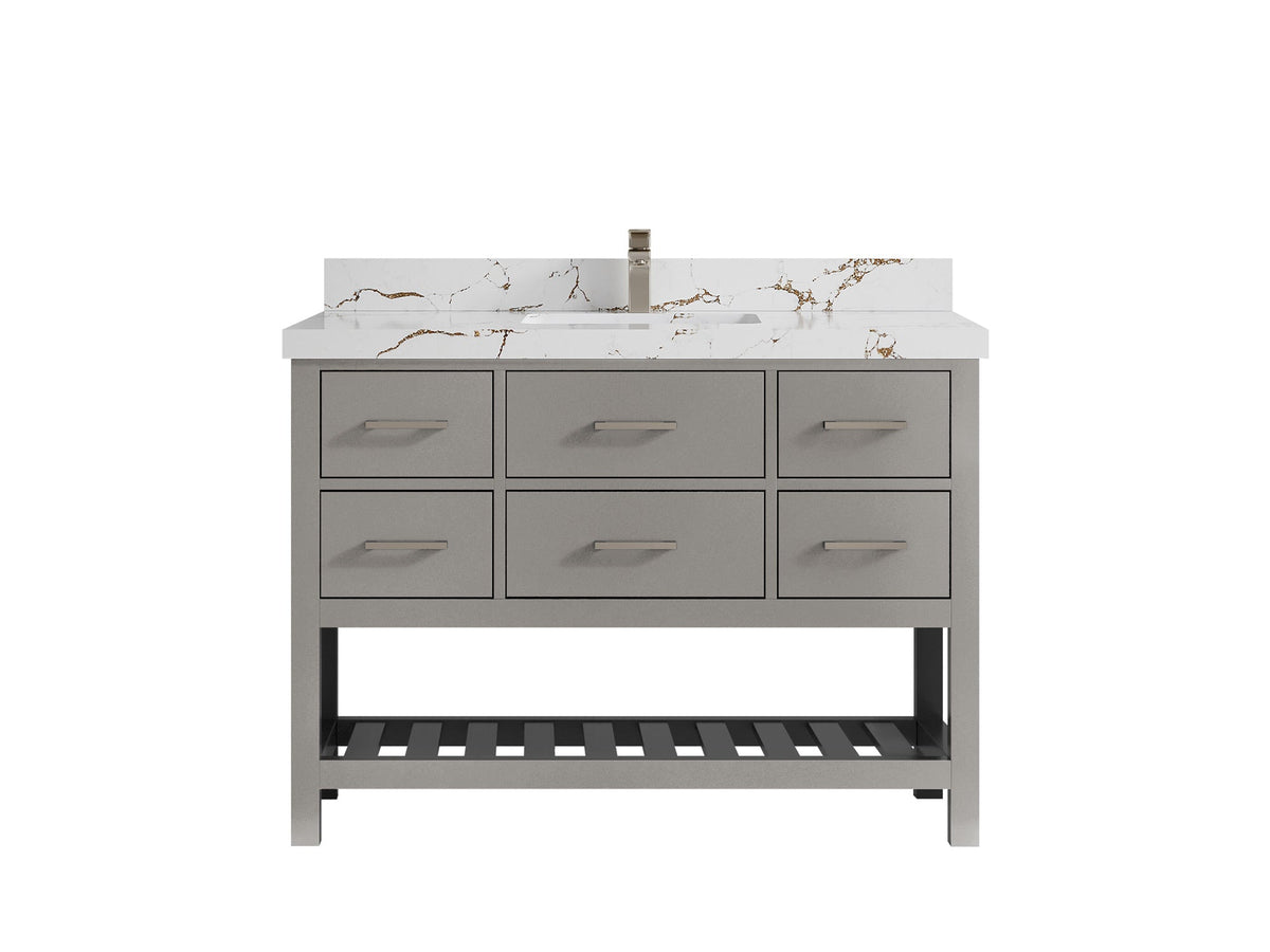 Parker 48 in. W x 22 in. D Single Sink Bathroom Vanity - Willow Bath and Vanity