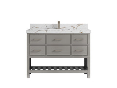 Parker 48 in. W x 22 in. D Single Sink Bathroom Vanity - photo 32
