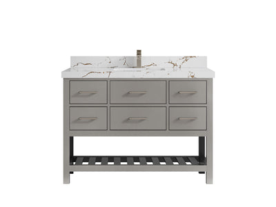 Parker 48 in. W x 22 in. D Single Sink Bathroom Vanity - Willow Bath and Vanity