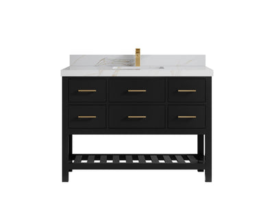 Parker 48 in. W x 22 in. D Single Sink Bathroom Vanity - Willow Bath and Vanity