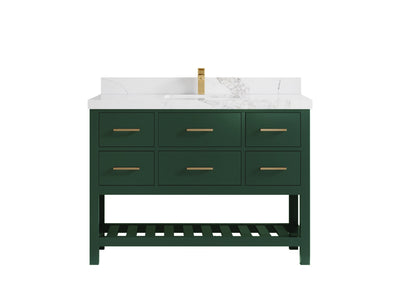 Parker 48 in. W x 22 in. D Single Sink Bathroom Vanity - Willow Bath and Vanity