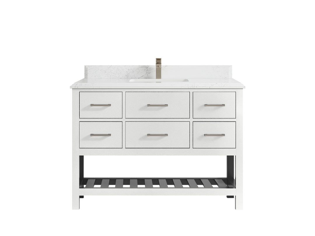 Parker 48 in. W x 22 in. D Single Sink Bathroom Vanity - Willow Bath and Vanity