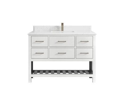 Parker 48 in. W x 22 in. D Single Sink Bathroom Vanity - Willow Bath and Vanity