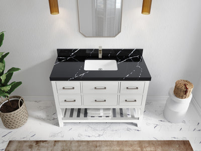 Parker 48 in. W x 22 in. D Single Sink Bathroom Vanity - Willow Bath and Vanity