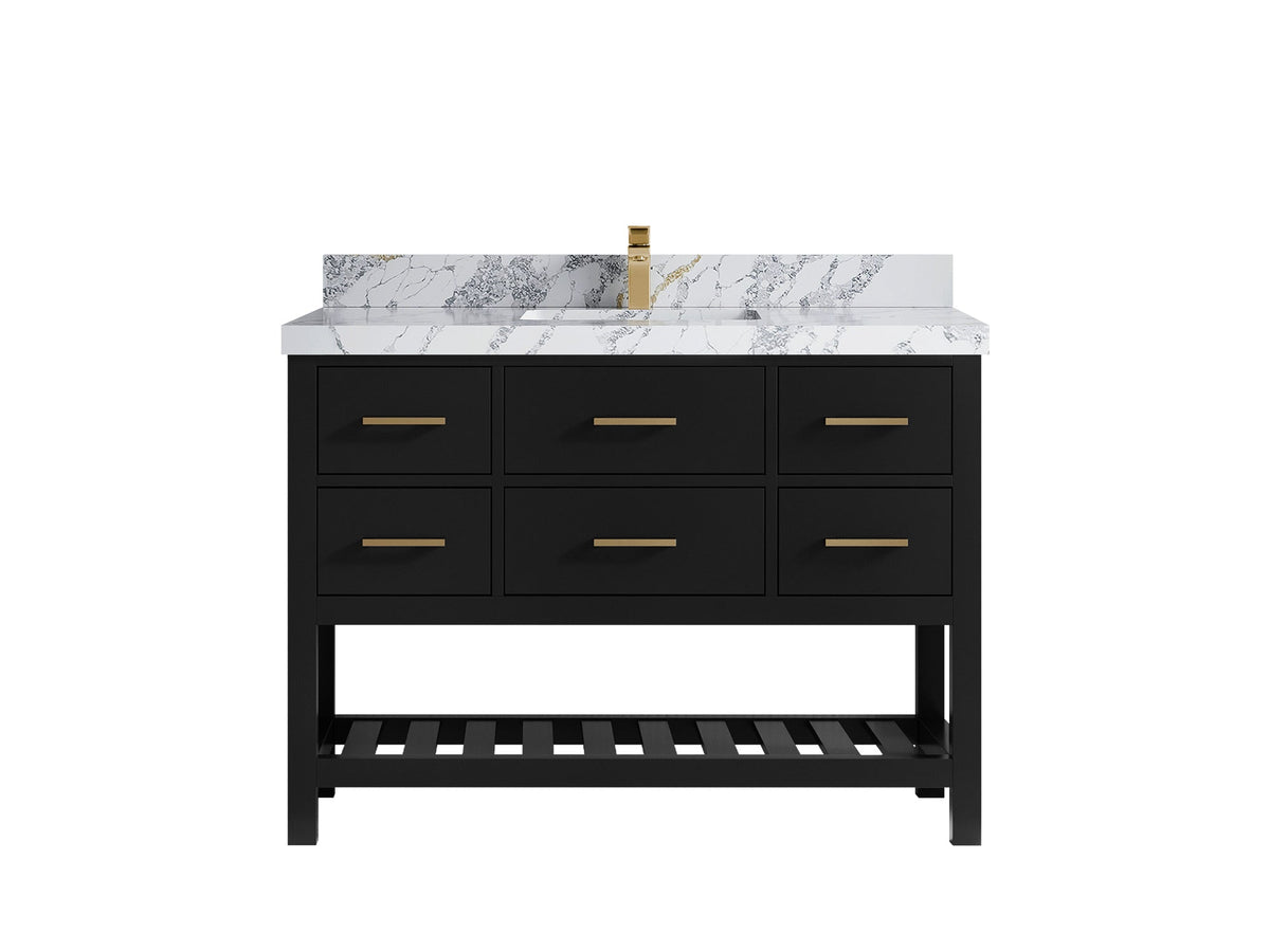 Parker 48 in. W x 22 in. D Single Sink Bathroom Vanity - Willow Bath and Vanity