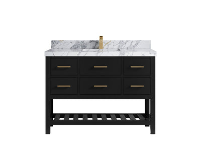 Parker 48 in. W x 22 in. D Single Sink Bathroom Vanity - Willow Bath and Vanity