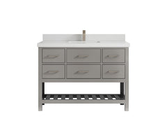 Parker 48 in. W x 22 in. D Single Sink Bathroom Vanity - photo 14