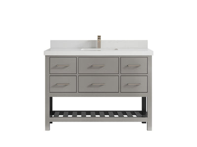 Parker 48 in. W x 22 in. D Single Sink Bathroom Vanity - Willow Bath and Vanity