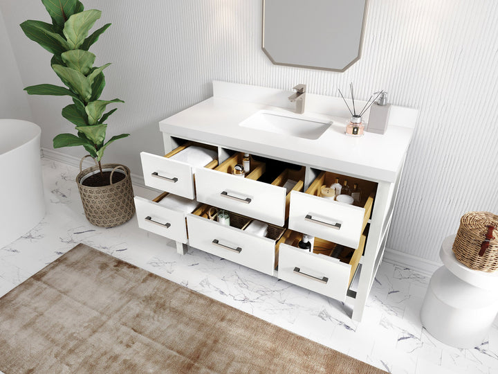Parker 48 in. W x 22 in. D Single Sink Bathroom Vanity - photo 3