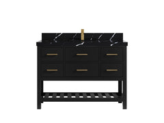 Parker 48 in. W x 22 in. D Single Sink Bathroom Vanity - photo 12