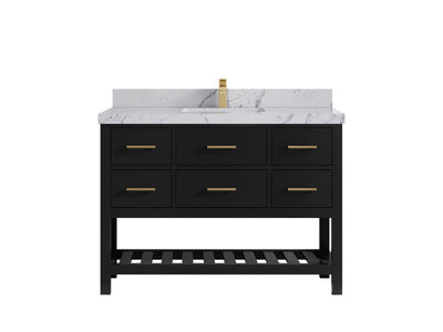 Parker 48 in. W x 22 in. D Single Sink Bathroom Vanity - Willow Bath and Vanity