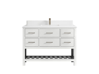 Parker 48 in. W x 22 in. D Single Sink Bathroom Vanity - Willow Bath and Vanity