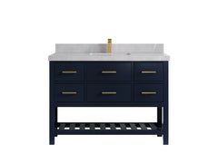 Parker 48 in. W x 22 in. D Single Sink Bathroom Vanity - photo 24