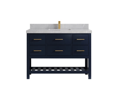 Parker 48 in. W x 22 in. D Single Sink Bathroom Vanity - Willow Bath and Vanity