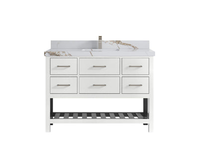 Parker 48 in. W x 22 in. D Single Sink Bathroom Vanity - Willow Bath and Vanity
