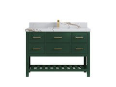 Parker 48 in. W x 22 in. D Single Sink Bathroom Vanity - photo 14
