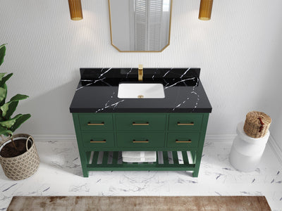 Parker 48 in. W x 22 in. D Single Sink Bathroom Vanity - Willow Bath and Vanity